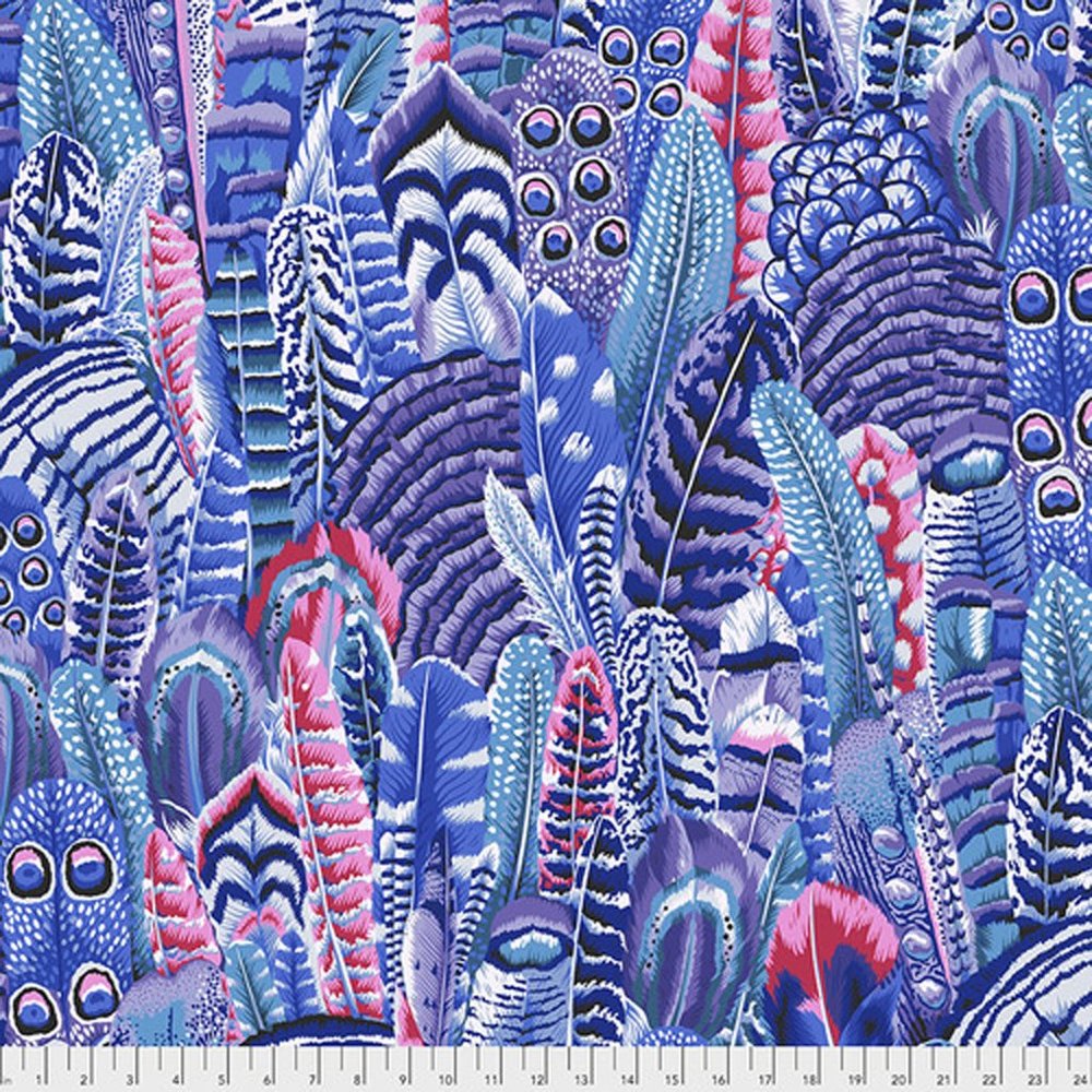 Kaffe Fasset Collective. Feathers by Philip Jacobs for Free Spirit Fabrics. 10FQ - Picture 5 of 14